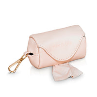 Poop bag pouch in pink blush